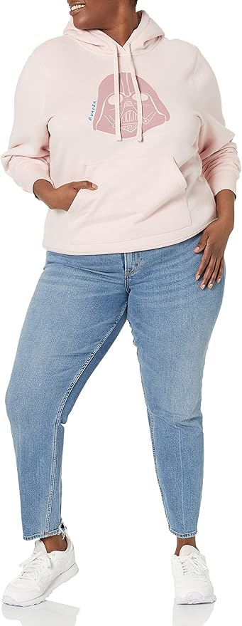 Amazon Essentials Disney | Marvel | Star Wars | Princess Women's Fleece Pullover Hoodie Sweatshirts (Available in Plus Size)