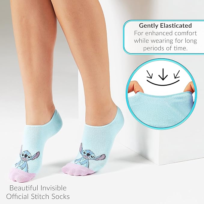 Disney Socks Women and Teenagers Ankle Socks No Show