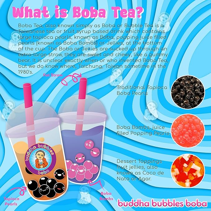 Premium Coconut Jelly Dessert Topping by Buddha Bubbles Boba (Green Apple Jelly)