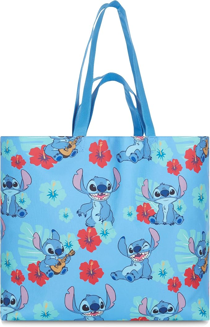 Disney Mickey and Minnie Mouse Canvas Tote bag - Girls, Boys, Teens, Adults - All Over Print Single Handle Tote Handbag