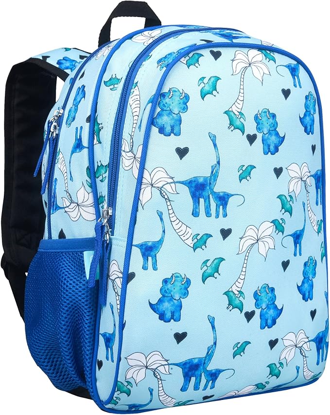 Wildkin Blue Dino 15 Inch Backpack