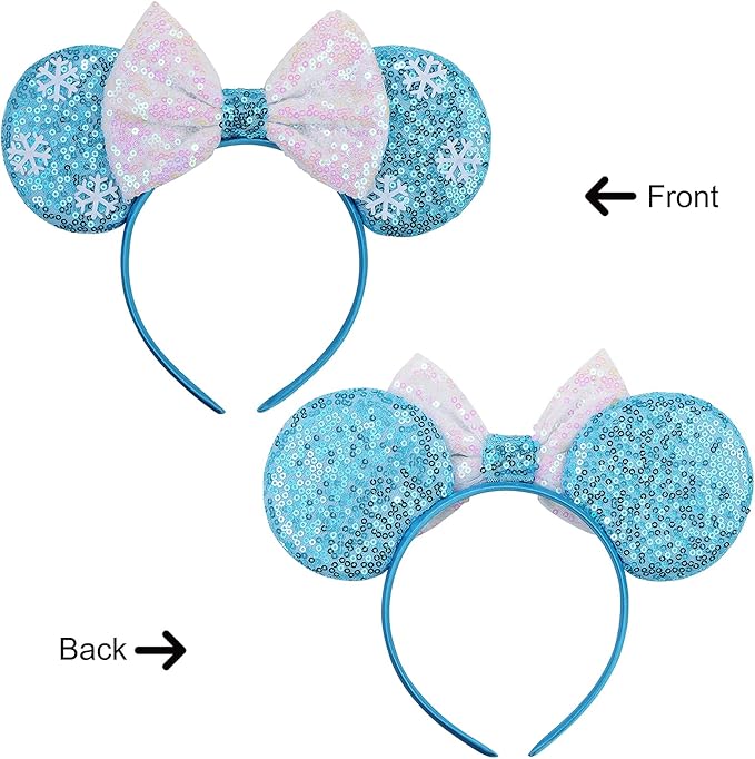 Eisyaa Mouse Ears Bow Headbands