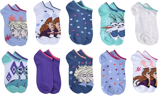 Disney Frozen girls No Show Socks