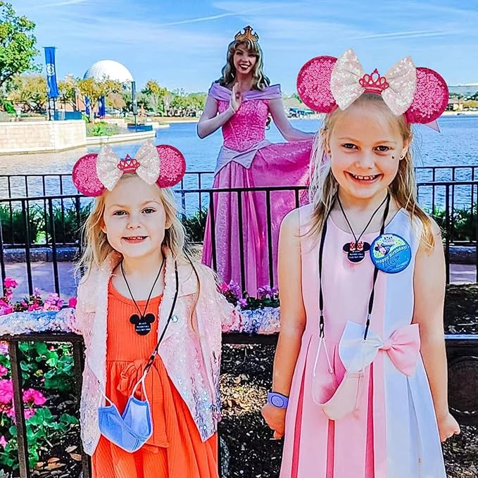 Eisyaa Mouse Ears Bow Headbands