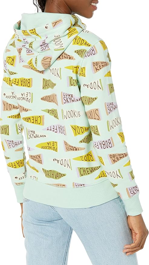 Amazon Essentials Disney | Marvel | Star Wars | Princess Women's Fleece Pullover Hoodie Sweatshirts (Available in Plus Size)