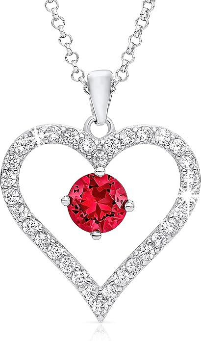 Sash & Soph Infinity Heart Necklace for Women. 925 Sterling Silver Heart Necklace for Girlfriend, Love Heart Pendant on 18" Chain with 2" Extender (Rose Gold or Gold Plated)