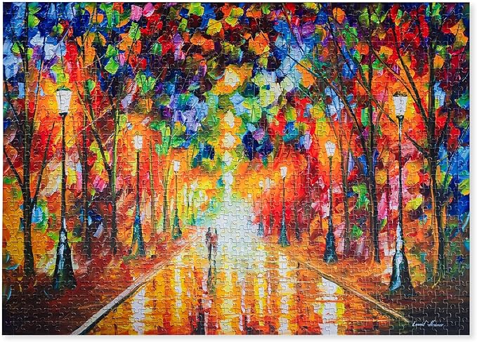 MOSAIC PUZZLES Farewell to Anger Puzzles for Adults - Premium Jigsaw Puzzles, 1000 Pieces
