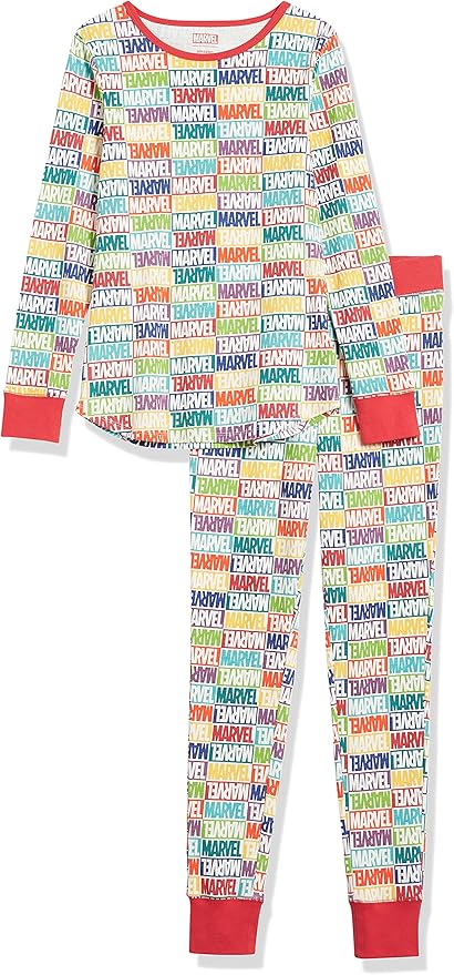 Amazon Essentials Disney | Marvel | Star Wars Women's Snug-Fit Cotton Pajama Sleepwear Sets