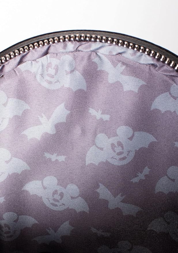 Loungefly Disney Disney Totally Batty Mickey Mouse Bat AOP Mini Backpack Purse