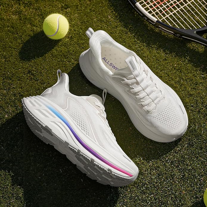 Women's Slip On Walking Shoes Hands-Free Cushion Running Tennis Shoes Non-Slip Comfortable Workout Gym Sports Athletic Fashion Sneakers