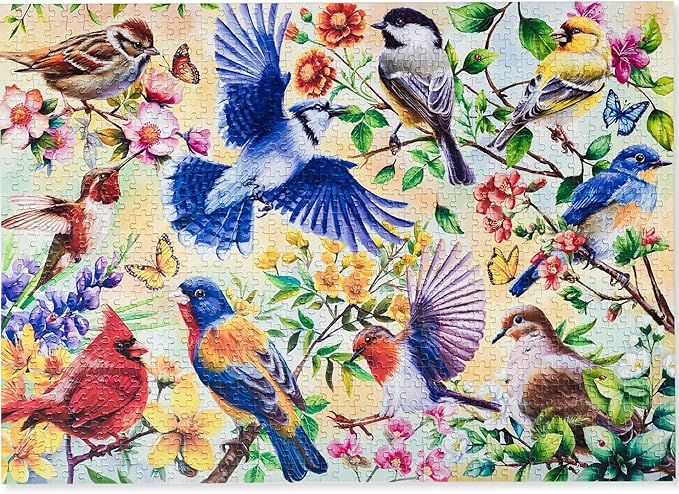 MOSAIC PUZZLES Winged Glory Puzzles for Adults - Premium Jigsaw Puzzles, 1000 Pieces