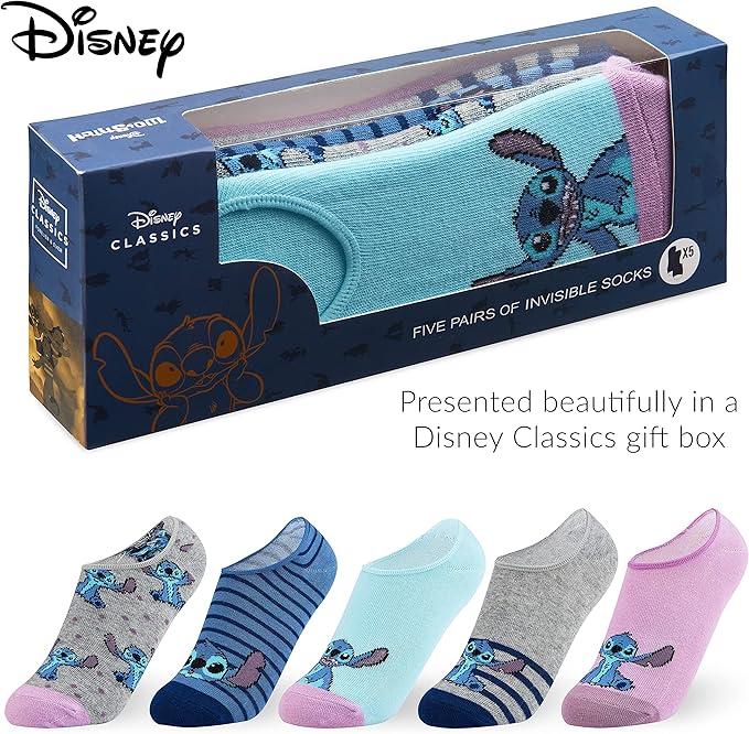 Disney Socks Women and Teenagers Ankle Socks No Show