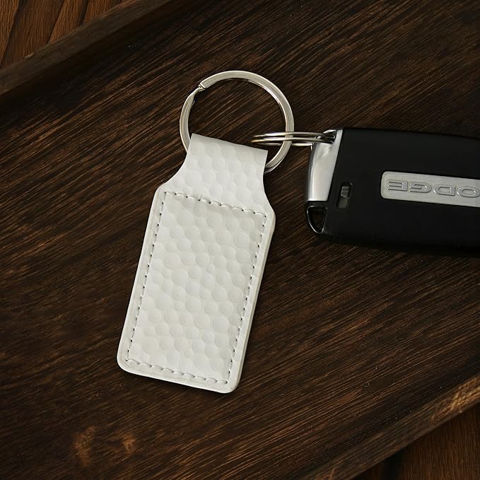 LaserGram Rectangle Keychain, Flag of South Korea, Personalized Engraving Included