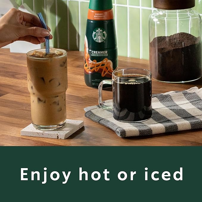 Starbucks K-Cup Coffee Pods, Starbucks Blonde Roast Hot or Iced Coffee, Veranda Blend, 22 Keurig Pods
