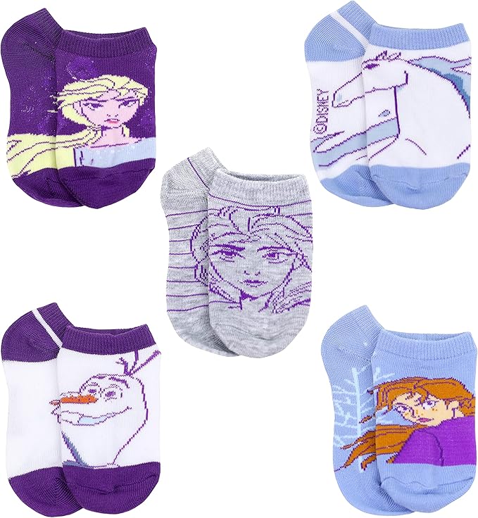 Disney girls No Show Socks