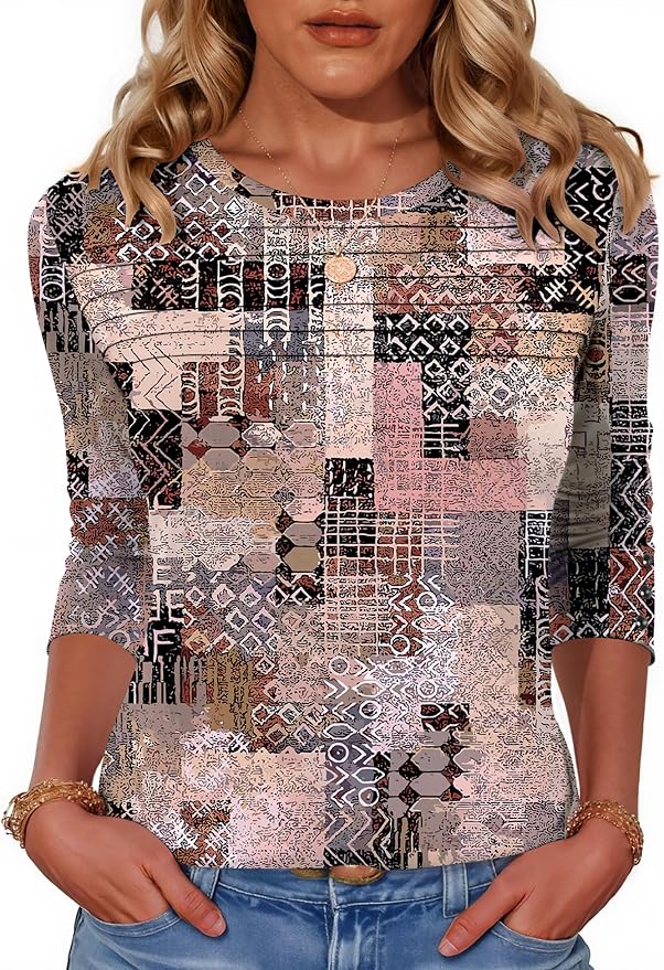 Blouses for Women Dressy Casual Long Sleeve Fall Fashion Tops Trendy Outfits for Work Office Shirts Thicker Clothes