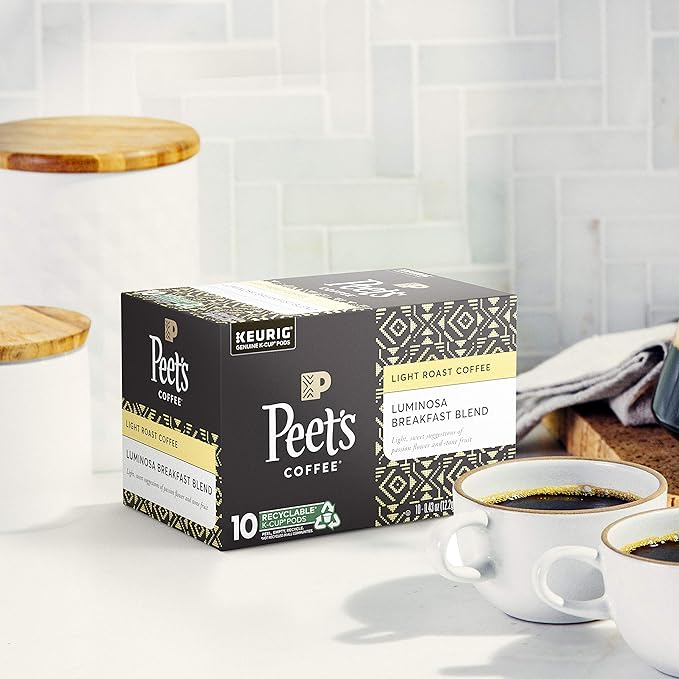 Peet's Coffee K-Cup Pack Colombia Luminosa, 10ct