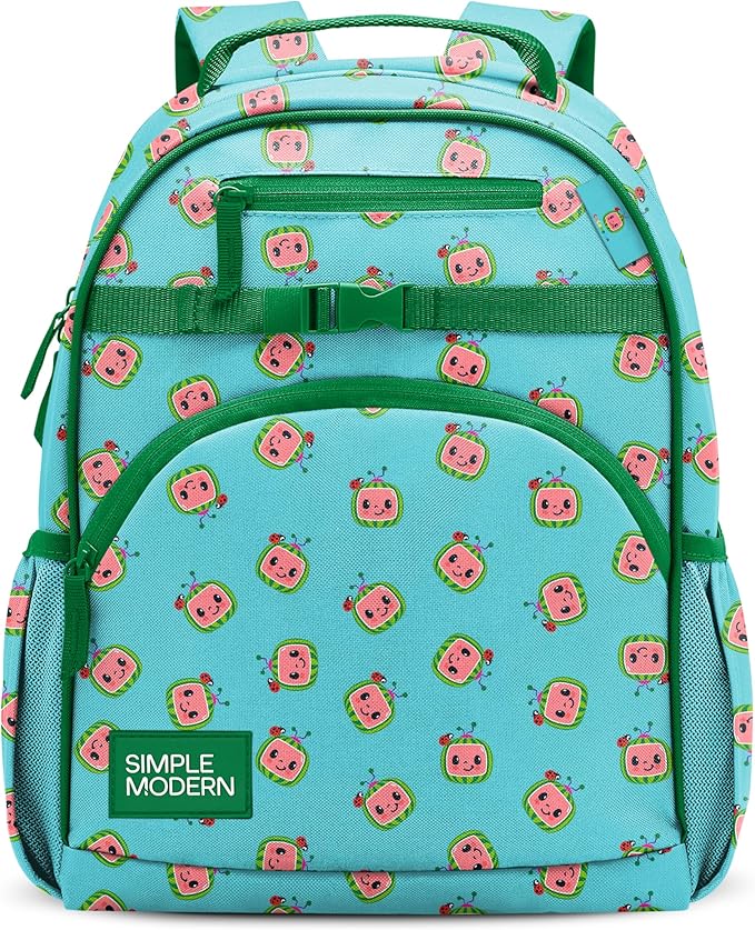 Simple Modern Medium CoComelon Toddler Backpack for School Girls and Boys | Kindergarten Elementary Kids Backpack | Fletcher Collection | Kids - 15" tall | CoComelon Watermelons
