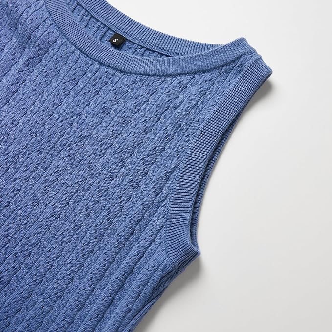 Arach&Cloz Women's Wool Blend Sweaters Non See Through All-Season Business Casual Tank 2026