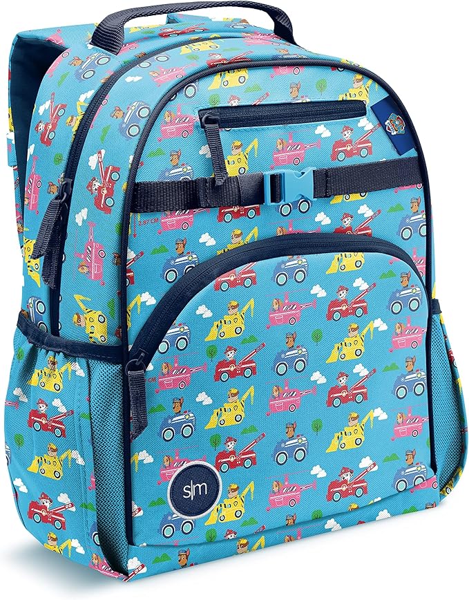 Simple Modern Medium Nickelodeon Viacom Kids Backpack for School Girls and Boys | Kindergarten Elementary Toddler Backpack | Fletcher Collection | Kids - 15" tall | Paw Patrol Adventures