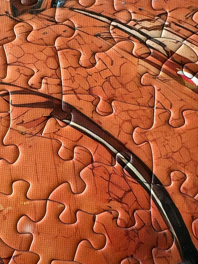 Puzzles for Adults 1000 Pieces: Steampunk Art Puzzle, Brain Challenging Unique Shaped Jigsaw Puzzle for Game Night, Family, Friends, Size 26.6 x 19.2
