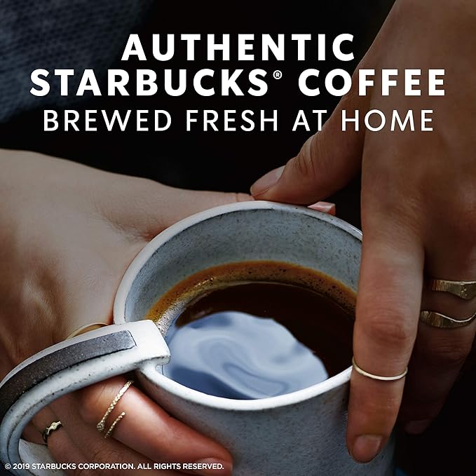 Starbucks Dark Roast Ground Coffee — Espresso Roast — 100% Arabica — 1 bag (18 oz.)