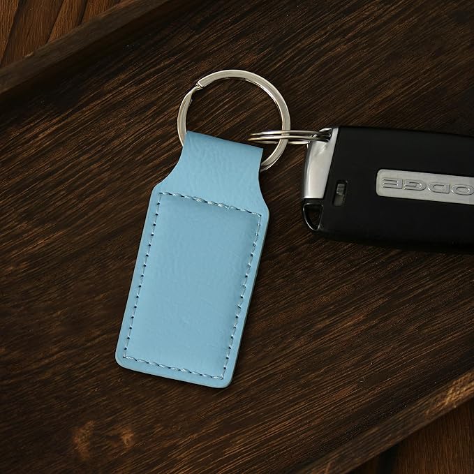 LaserGram Rectangle Keychain, Flag of South Korea, Personalized Engraving Included