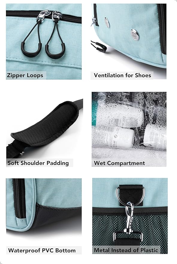 Fitgriff® Gym Bag for Men & Women with Shoe & Wet Compartment - Duffle Bag for Travel, Sports, Fitness & Workout