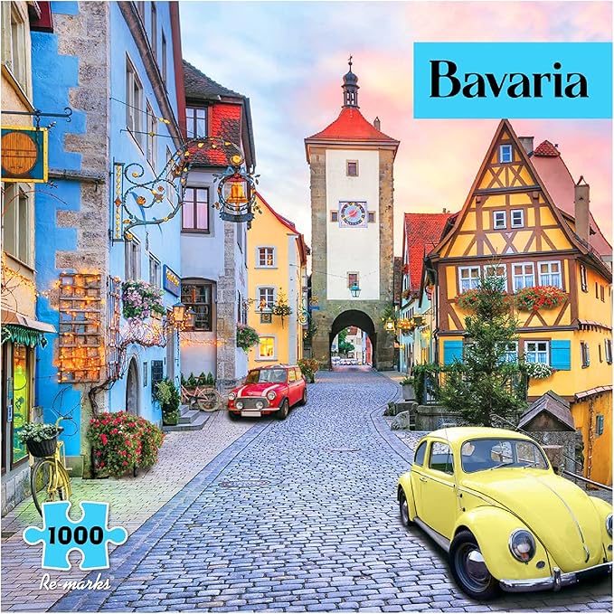 Re-marks Bavaria Photo Jigsaw Puzzle, 1000-piece Puzzle for All Ages