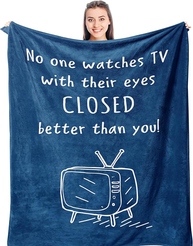 Funny Gifts for Men Adult, Humorous Birthday Gifts for Dad/Grandpa/Uncle/Brother, Cool Blanket Gifts for Husband Christmas, Gag Gifts for Someone Who Has Everything Soft Throw 50"X60"