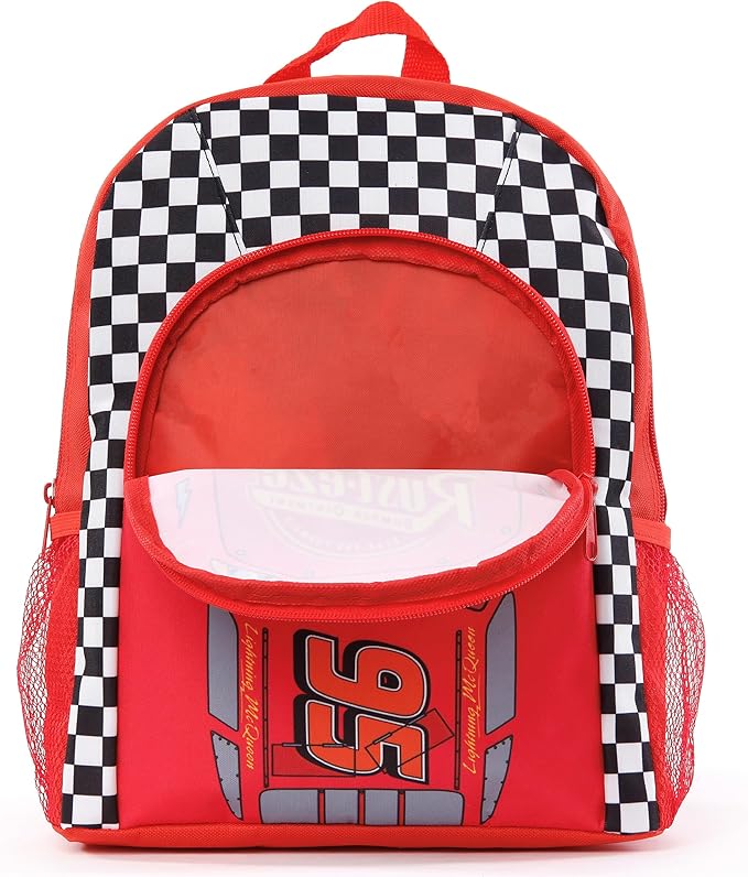 Disney Cars Backpack | Boys Backpacks for School | Lightning McQueen School Bag for Kids