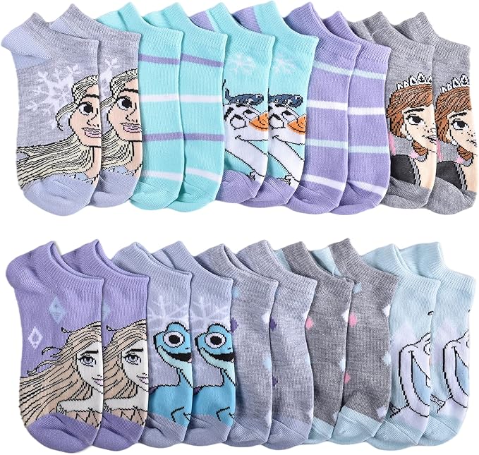 Disney girls No Show Socks
