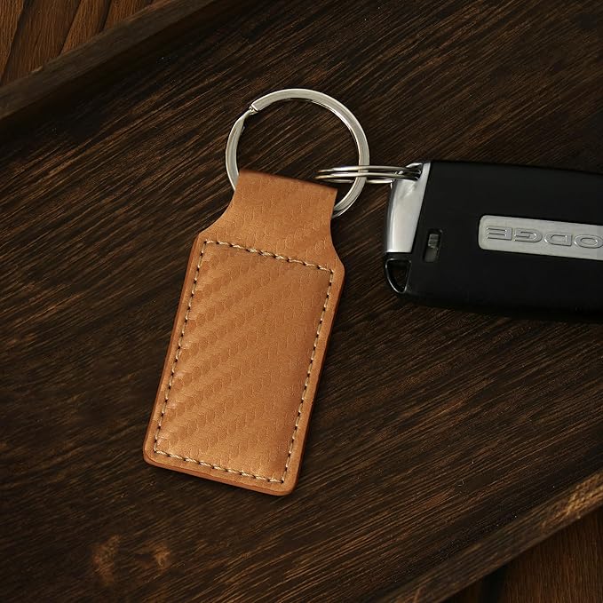 LaserGram Rectangle Keychain, Flag of South Korea, Personalized Engraving Included