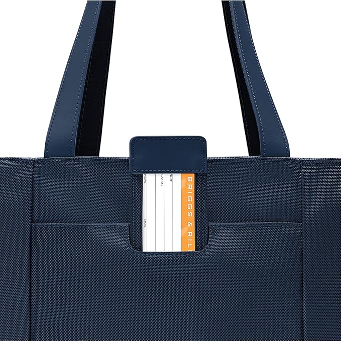 Briggs & Riley Traveler Tote Bag - Nylon Tote Bag for Weekend Travel & Work, Smooth Zipper Closure - Baseline Collection