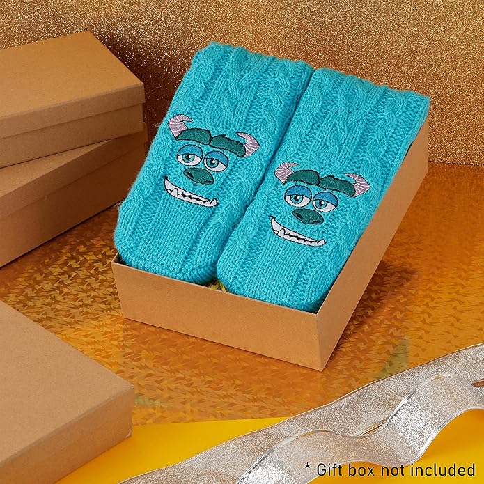 Disney Fluffy Socks for Women and Teenagers Soft Warm Slipper Socks Non Slip One Size Lounge Wear Gifts for Women