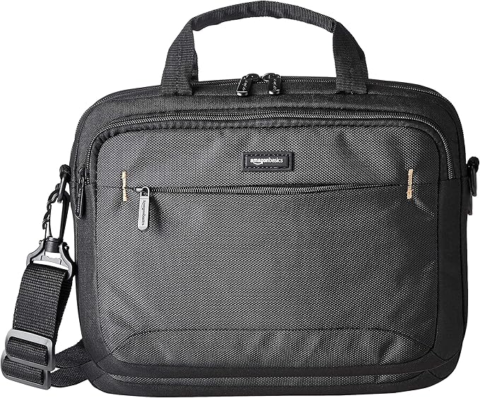 Amazon Basics Laptop Carrying Case Shoulder Strap, 10-pack, 11.6 inch, Black