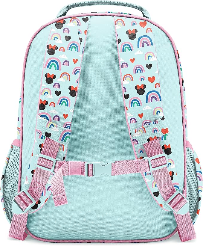 Simple Modern Large Disney Kids Backpack for School Girls and Boys | Princesses Elementary Backpack for Teen | Fletcher Collection | Kids - 16" tall | Minnie Mouse Rainbows