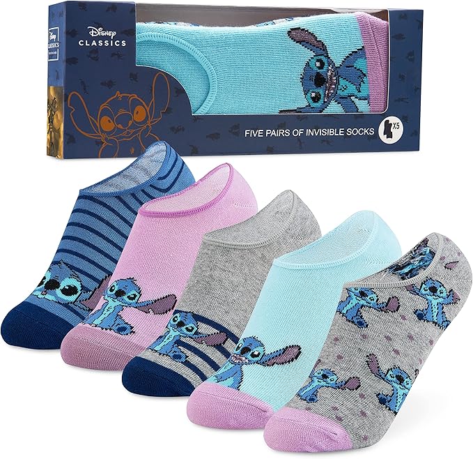 Disney Socks Women and Teenagers Ankle Socks No Show
